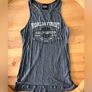 Harley-Davidson Women's Charcoal Tank Top